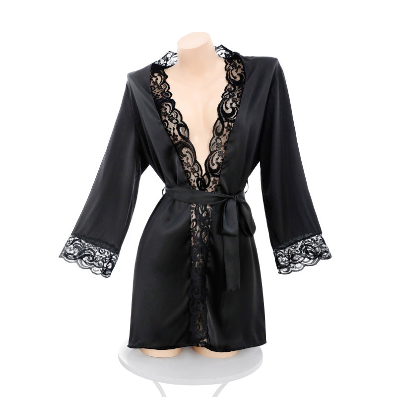 Lace nightgown – product display or flatlay