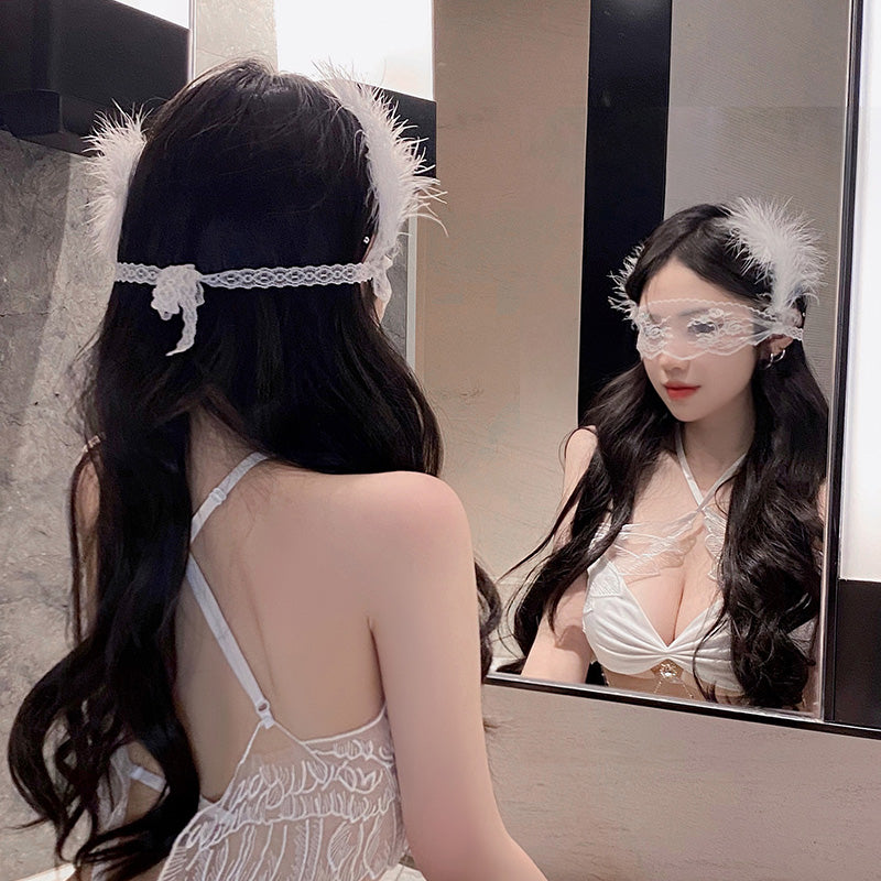 Seductive Lace Tie Blindfold