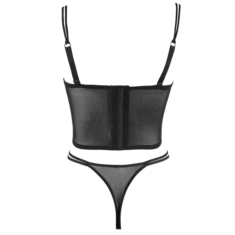 Velvet Temptation – back view showing straps, lace or open-back design – Velalace