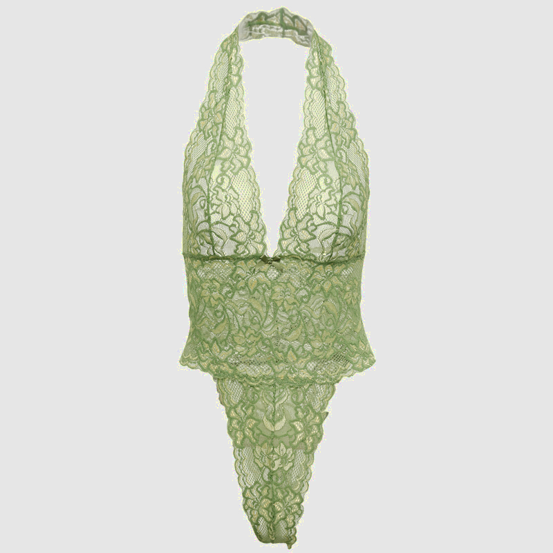 Emerald Dream – lace lingerie product photo with detailed view – Velalace