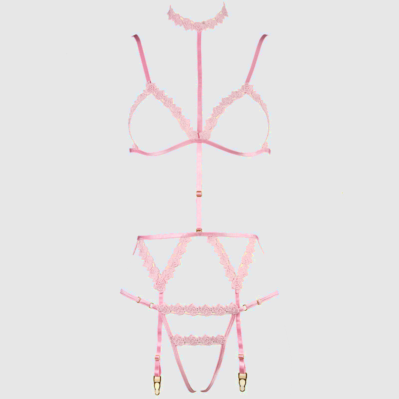Rose Enchantment – lace lingerie product photo with detailed view – Velalace